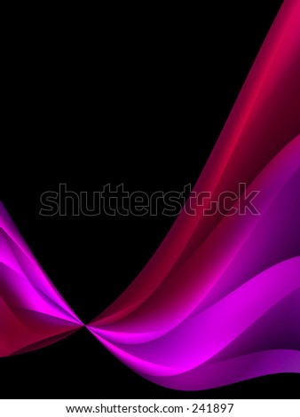 Red and purple twisted pattern