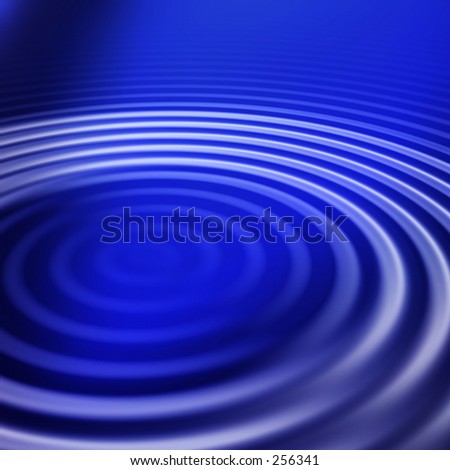 Blue blur ripple pattern