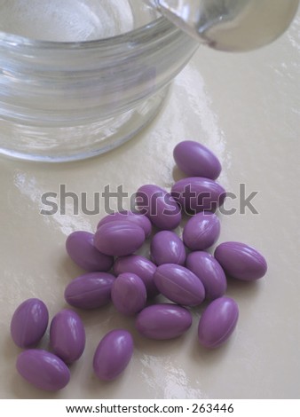Magnesium vitamin capsules