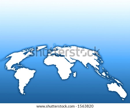 world map with countries outlined. hot world map outline