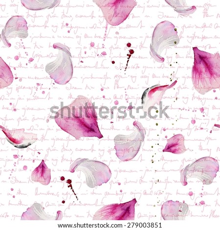 Beautiful light spring background seamless pattern with pink flying petals Floral romantic white wallpaper #2 Beautiful light spring background seamless pattern with pink flying petals Floral romantic white wallpaper #2