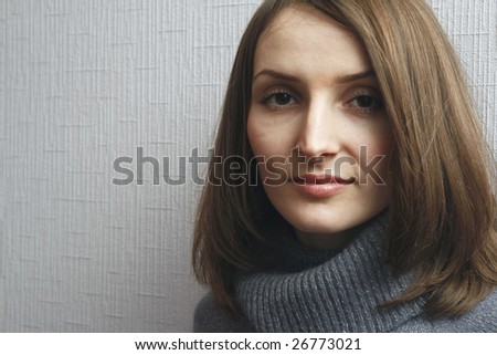 Head shot of woman