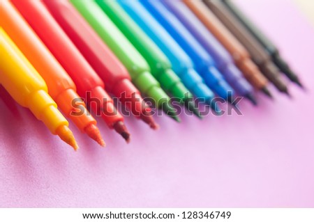 number of colored markers