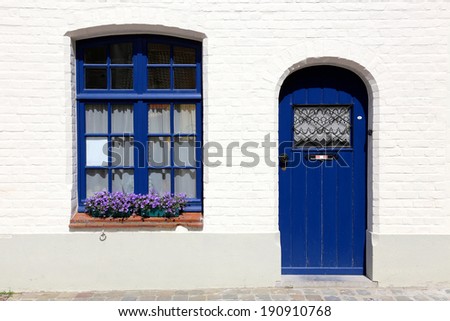 Classic view of door and window # 1