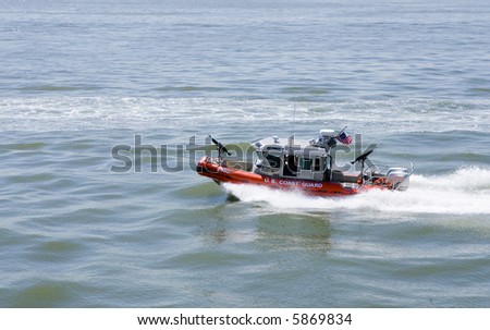 US  Coast Guard patrol boat
