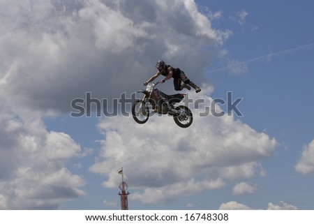 Stunt Biker. Long Island, New York  August 9 2008