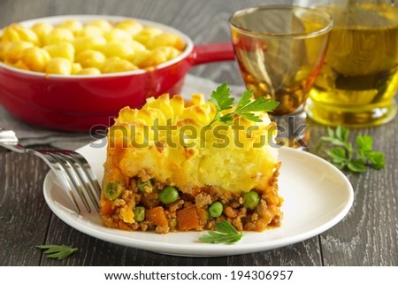 cottage pie, shepherd's pie, english cuisine