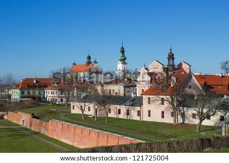 Town of Zamosc.  It is on the UNESCO World Heritage List