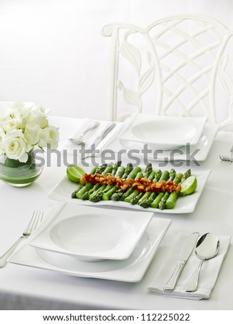 Sophisticated Dinner Table Set