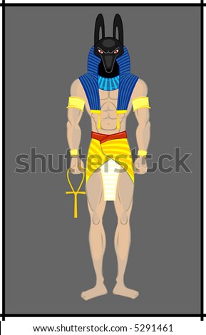 anubis egyptian god. Egyptian God - Anubis