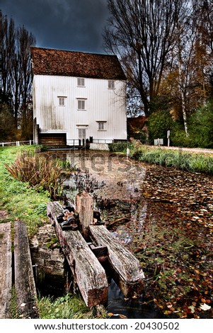 Water Mill in Autumn