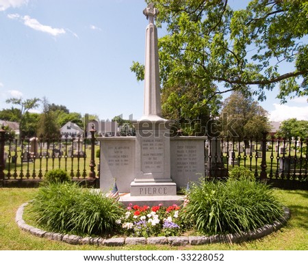 Franklin Pierce grave site