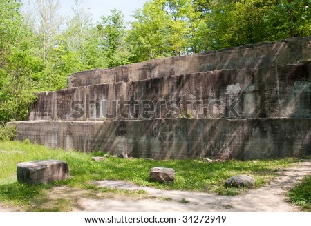 Erie Canal stone quarry