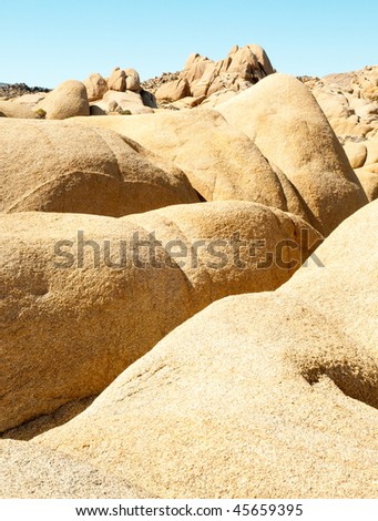 'jumbo rocks' desert rock boulder formations