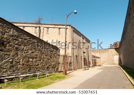 Eastern State Penitentiary walls