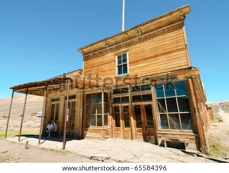 abandoned ghost town general store
