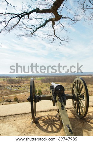 cannon on top of Little Round Top