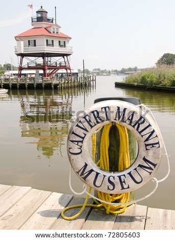 Drum Point Light and Calvert Marine Museum