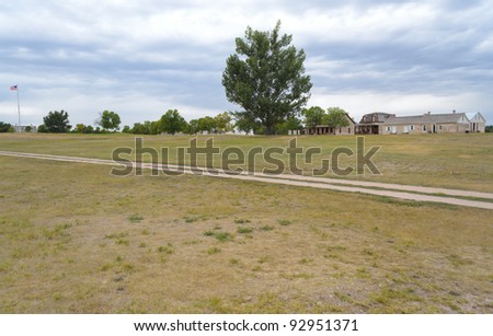 Fort Laramie parade grounds