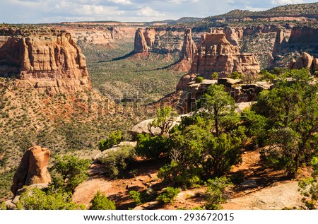 Beautiful View of Colorado National Monument