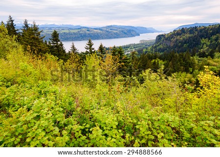 View from Portland Women\'s Forum State Park Columbia, Columbia Gorge