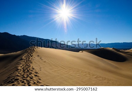 Sun Scorched Landscape of Death Valley