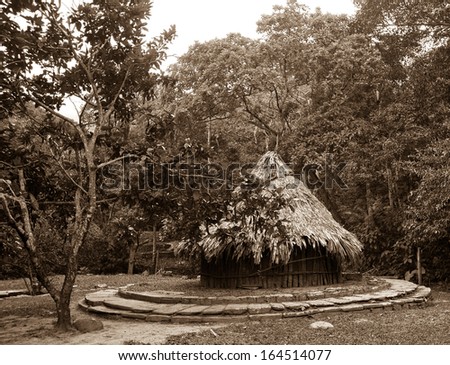 Indigenous Hut in Colombia