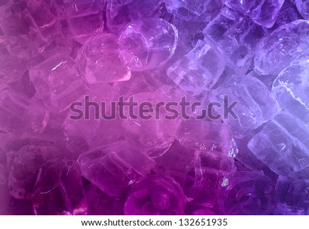 True ice purple tones