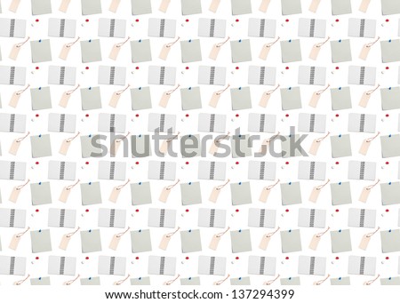 Pattern - Wallpaper - Office Objects
