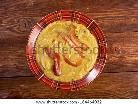 Artsoppa pea soup - Ã?Â??rtsoppa  .Traditional swedish cuisine dish