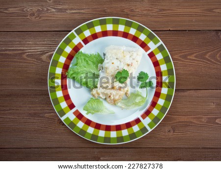 Lutfisk - Lutefisk,in Northern and Central Norway,] in Southern Norway in Sweden and in Finland  a traditional dish of some Nordic countries.made from aged stockfish (h