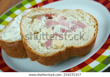 Jagerwecken - German hunting roll. sandwich