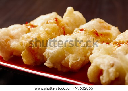 Fish & chips.Japanese fried tempura