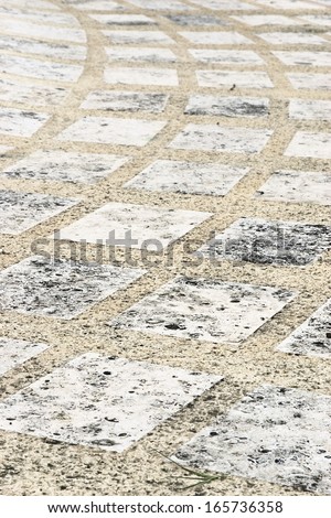 A section of a tiled pavement -- design element/background