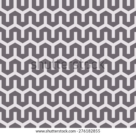 Seamless inverse black and white fancy zigzag pattern