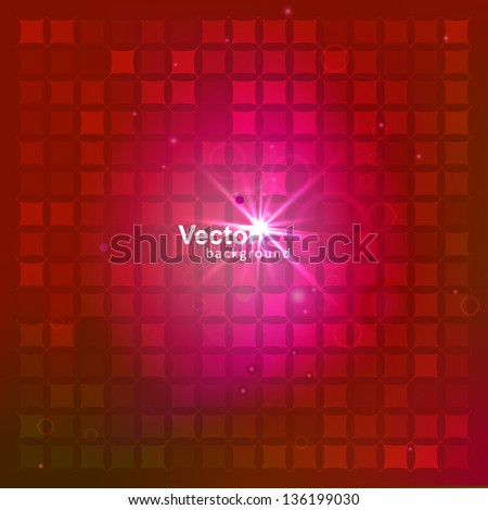 Red mosaic vector Red mosaic vector