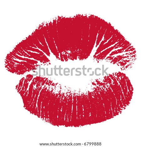 Kiss Lip Print