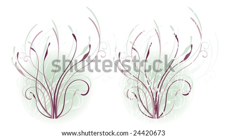 swirling vines