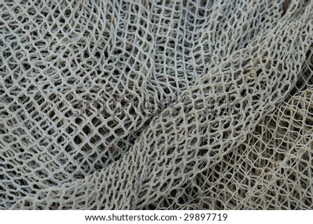 clipart fishing net. stock photo : empty fish net