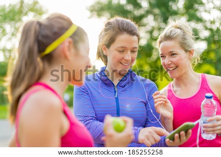 friendship and fitness in the parc