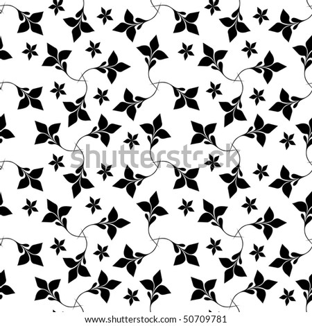 black flower wallpaper. lack+white flower wallpaper