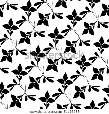 black and white flowers background. lack and white flowers