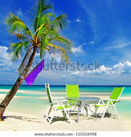 chill out in tropical paradise