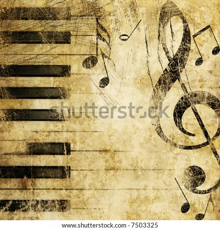 Background Pictures on Grunge Musical Background Stock Photo 7503325   Shutterstock