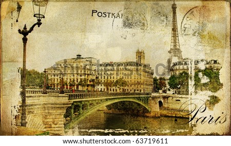 Paris paris. vintage photoalbum series Paris paris. vintage photoalbum series