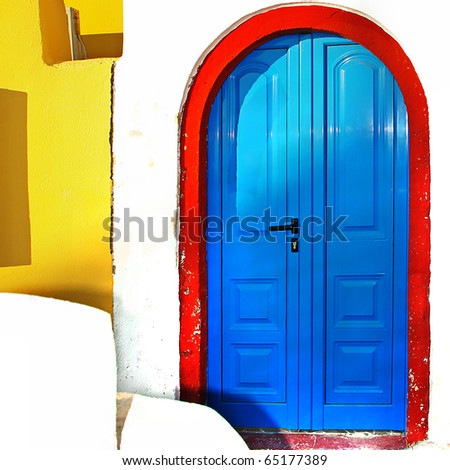 colors of Greece series - traditional doors