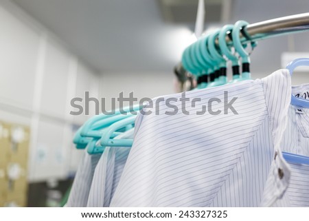 Clean room dress for factory