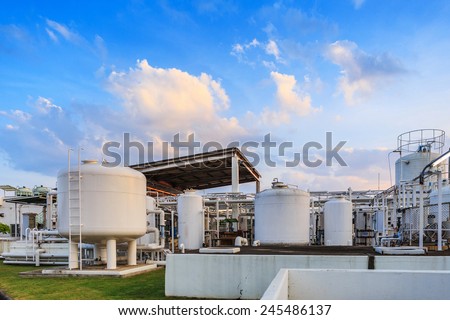 Nitrogen chemical plant for factory