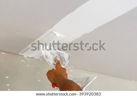 Ceiling repair for home renovate