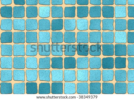 blue tile and grout background